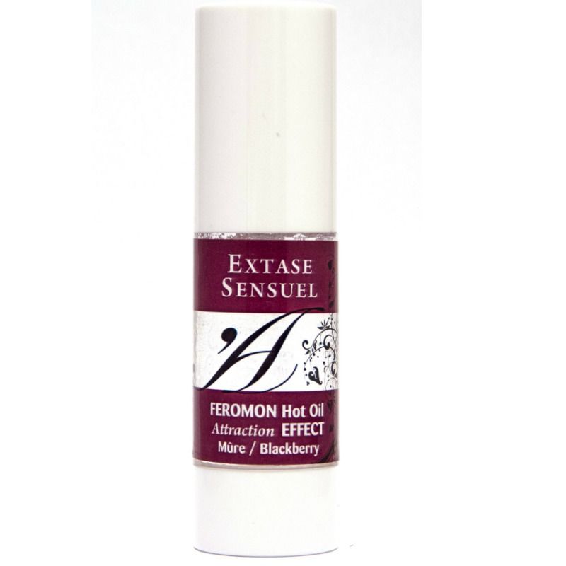 Extase sensual - huile de massage effet chauffant aux phéromones de mûre 30 ml