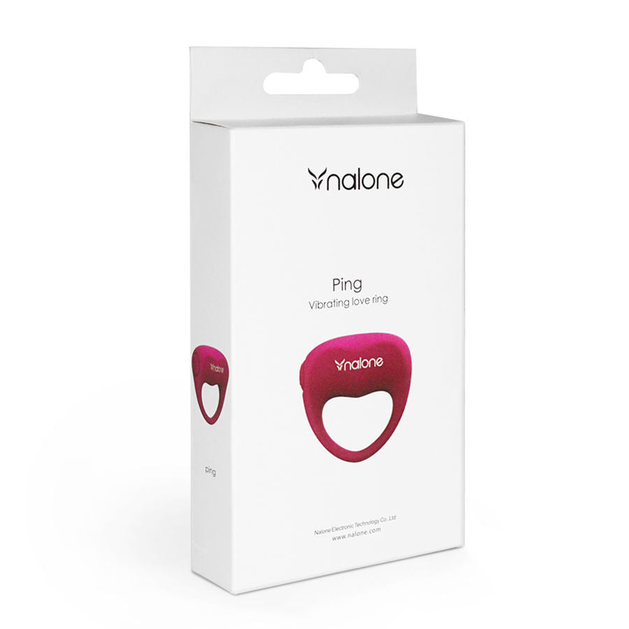 Nalone - anneau vibrant rose vibrant love