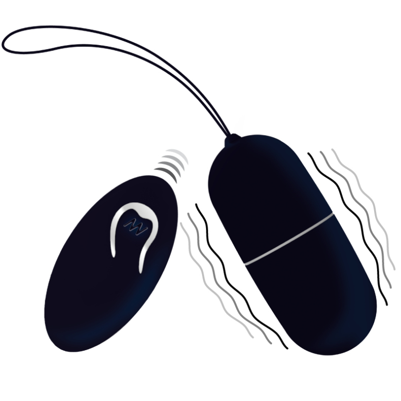 Oeuf Vibrant Télécommandé Flippy 1 Noir - Intense