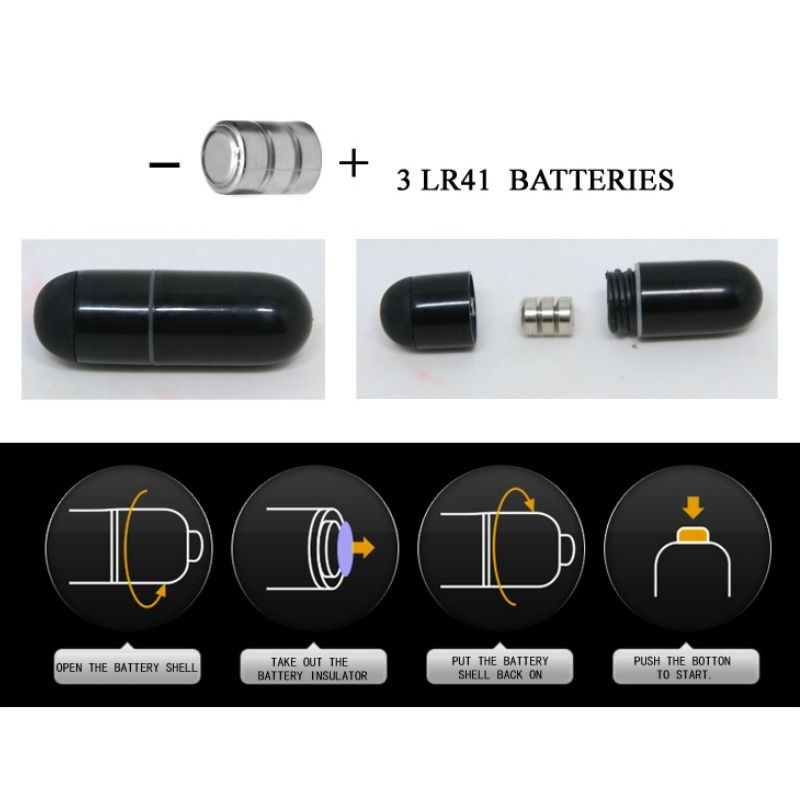 Baile - couvre-pénis brave man avec lapin noir 16.5 cm