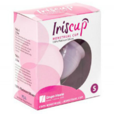 Iriscup Coupe menstruelle réutilisable rose taille S + sac de stérilisation