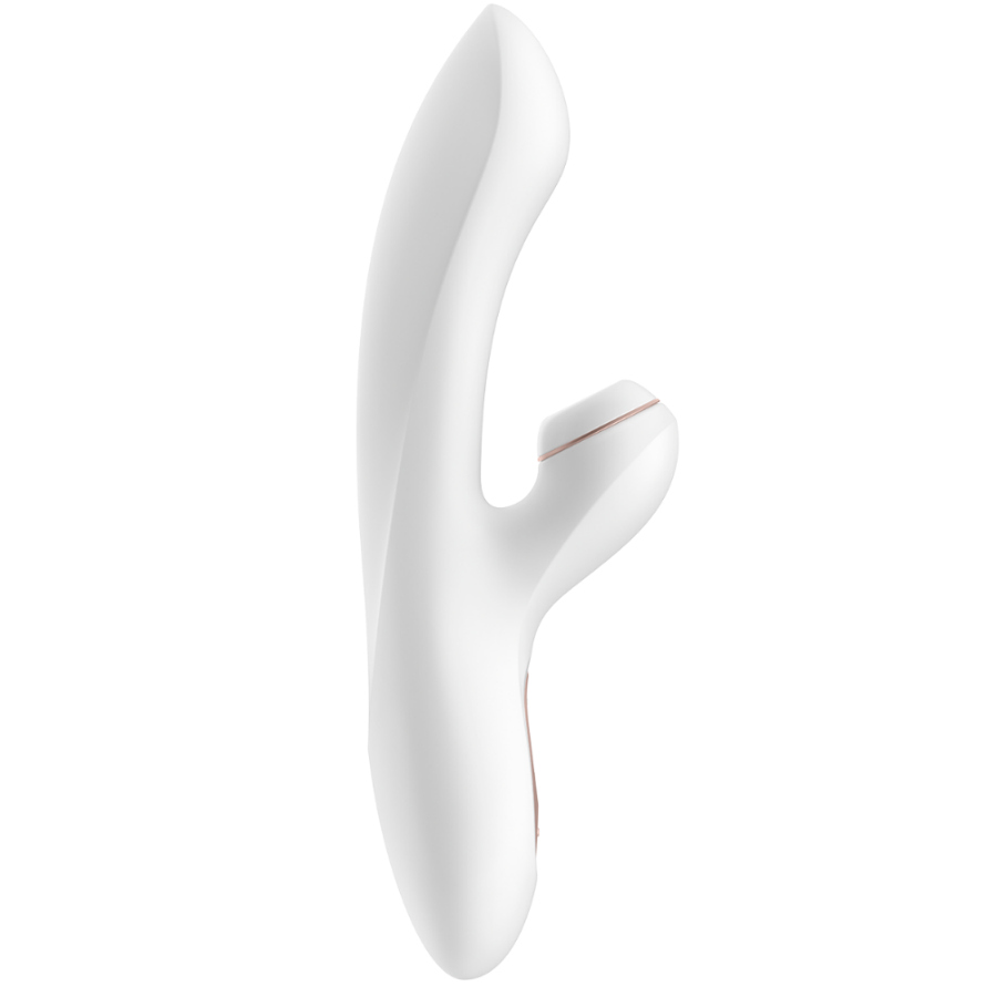 Satisfyer Stimulateur clitoridien & point G / Pro+ G Spot Rabbit Blanc