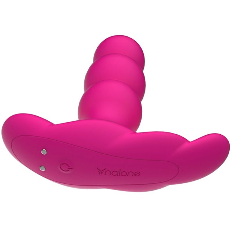 Nalone - vibrateur anal pearl télécommande noir