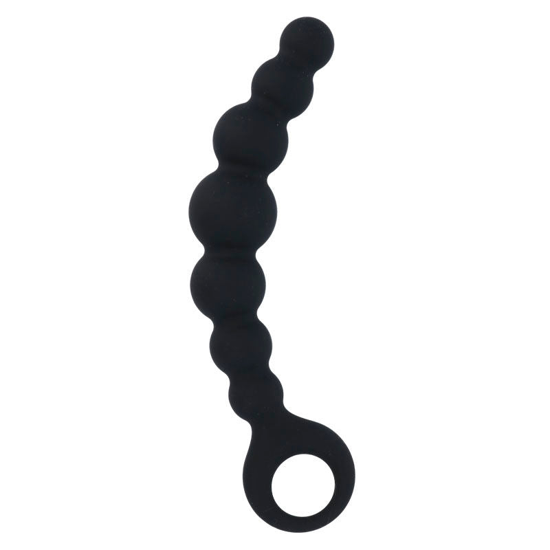 Intense - Perles anales 18,5 cm – Noir