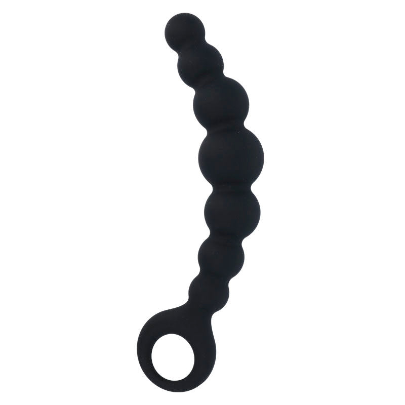 Intense - Perles anales 18,5 cm – Noir