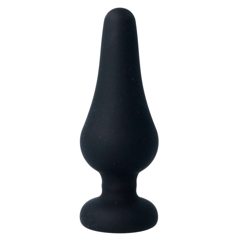 Intense - plug anal pipo l silicone noir 13 cm