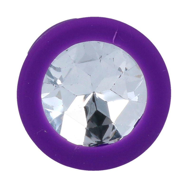 Intense - Plug avec strass - Violet