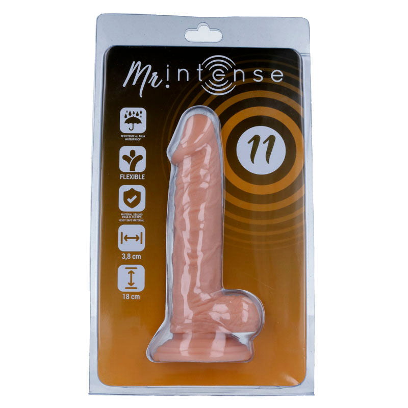 Mr intense - 11 pénis réaliste 18 cm -o- 3.8 cm