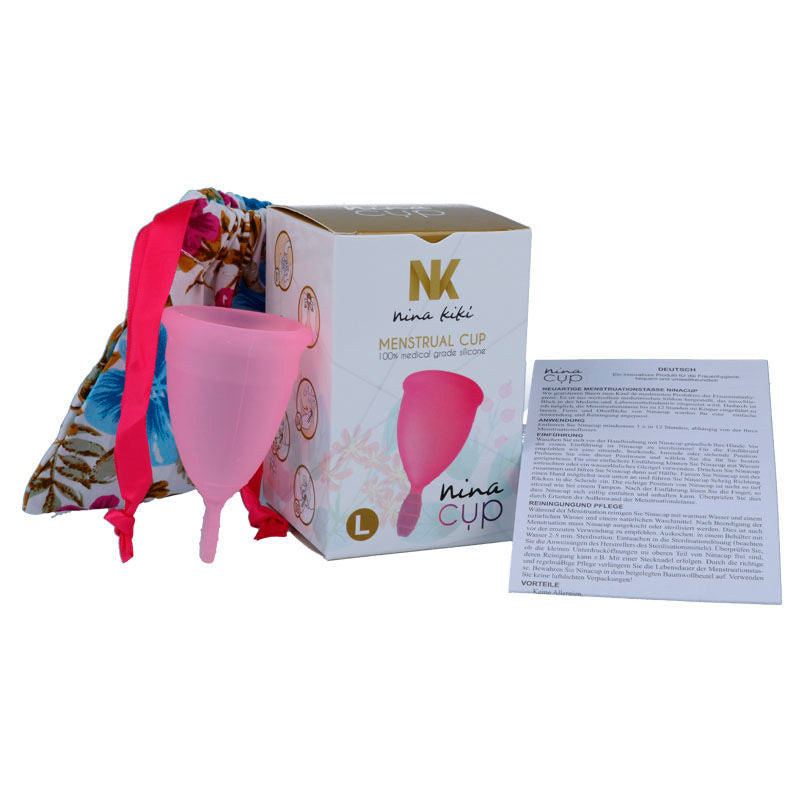 Nina kikí Coupe menstruelle rose Taille L