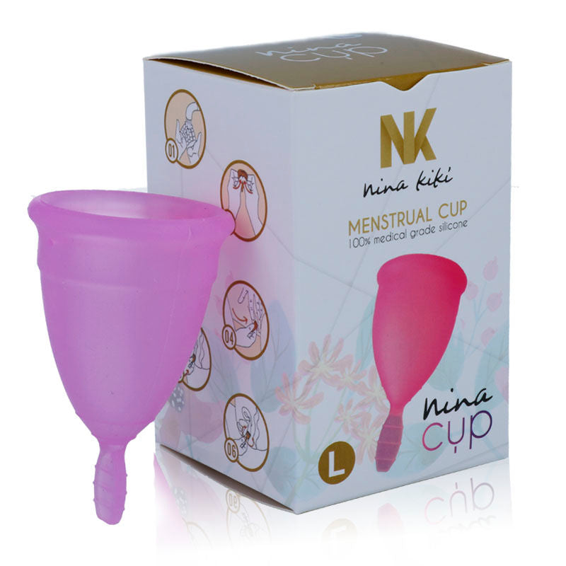 Nina kikí Coupe menstruelle violet Taille L