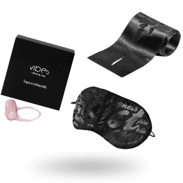 Bijoux indiscrets - Set de 3 Accessoires Erotiques Instruments Of Pleasure Red Level