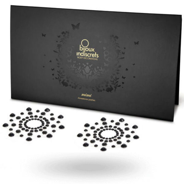 Bijoux Indiscrets – Bijoux de Seins Mimi – Strass Noir