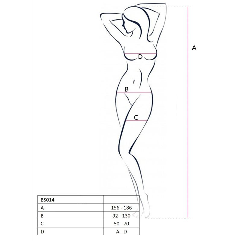Passion - femme bs014 bodystocking rouge taille unique
