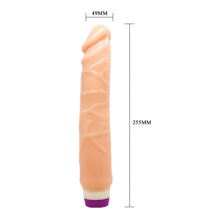Baile - Vibromasseur Réaliste Vibrant 25,5 cm - Naturel