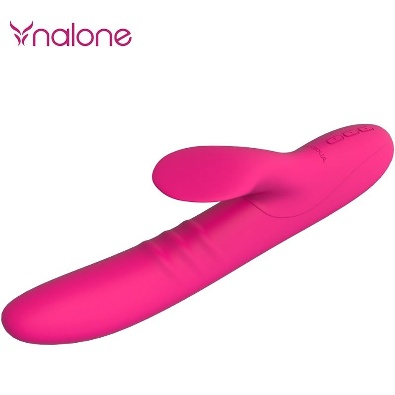 Nalone Vibromasseur Rabbit en silicone Rose