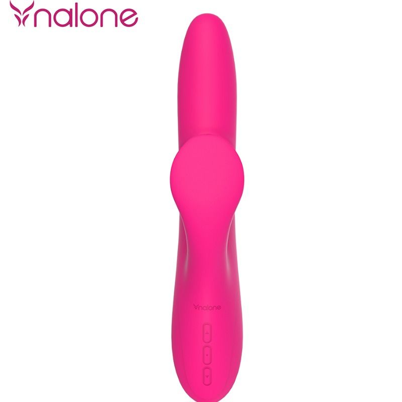Nalone Vibromasseur Rabbit en silicone Rose