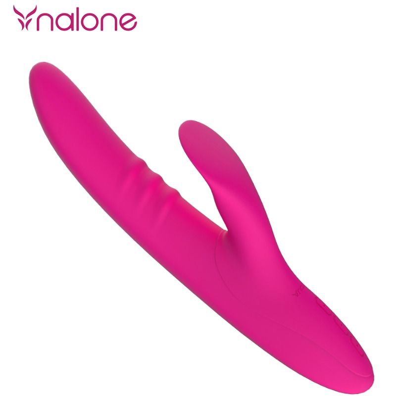 Nalone Vibromasseur Rabbit en silicone Rose