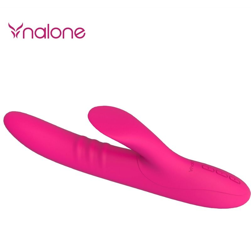 Nalone Vibromasseur Rabbit en silicone Rose