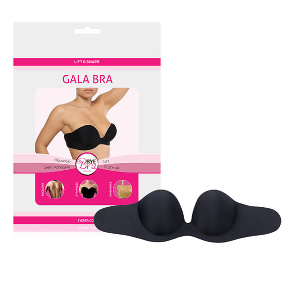 Bye Bra - Soutien-Gorge Adhésif Bonnet A Gala Bra - Noir