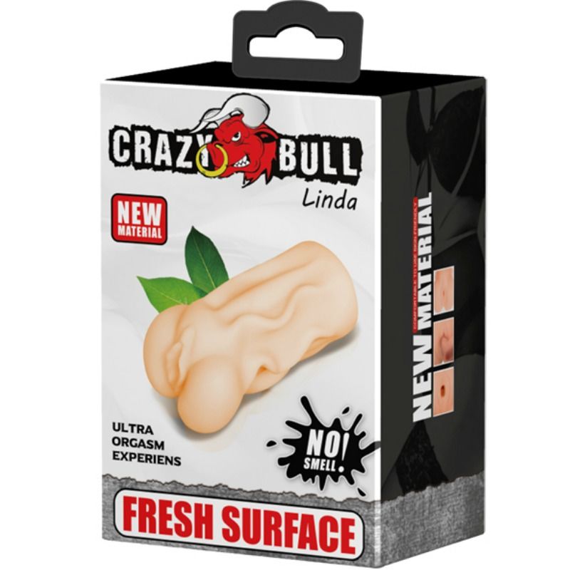 Crazy bull - masturbateur vagin linda 13.7 cm