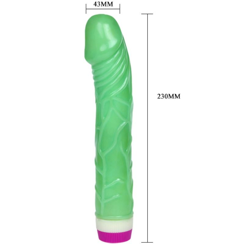 Baile - vibrateur vagues de plaisir 23 cm vert