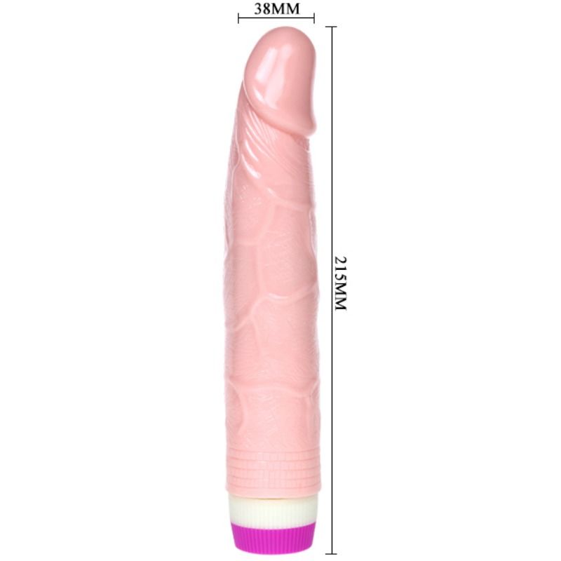 Baile - Vibromasseur Réaliste Vibrant 21,5 cm - Naturel