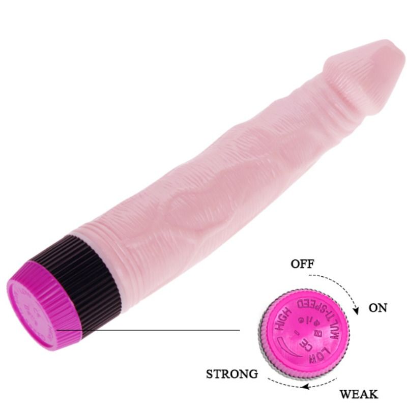 Baile - Vibromasseur Réaliste Vibrant 22,5 cm - Naturel
