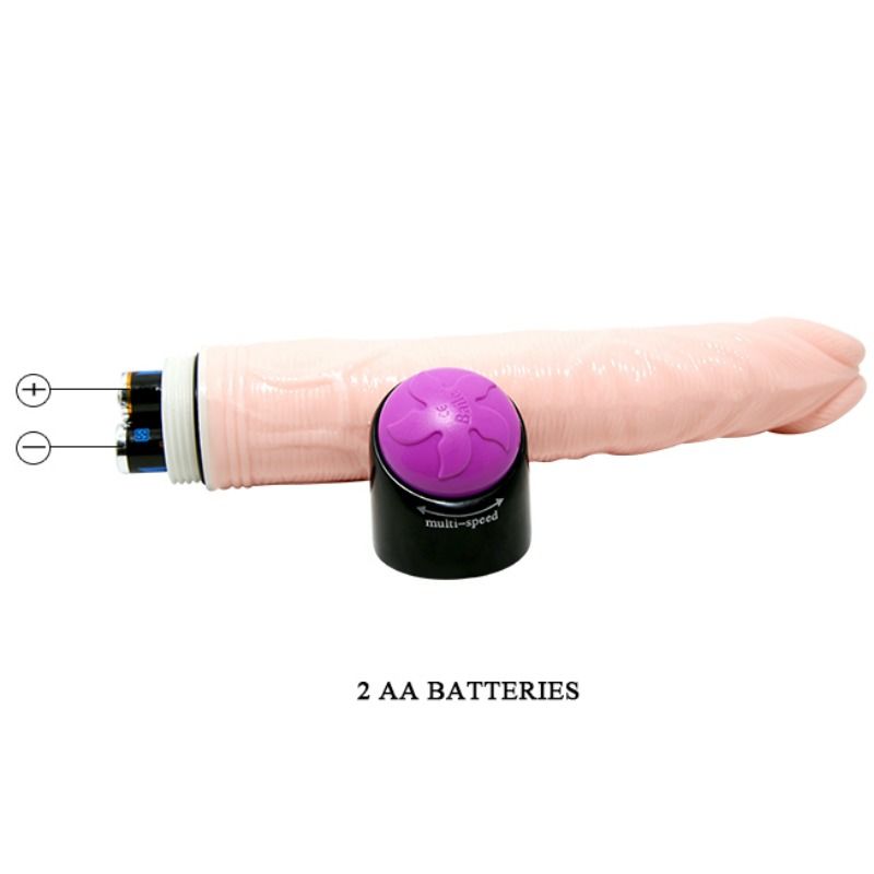 Baile - Vibromasseur Réaliste Vibrant 23 cm - Couleur Chair