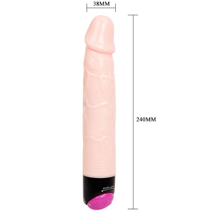 Baile - vibration et rotation sexuelles colorées 24 cm