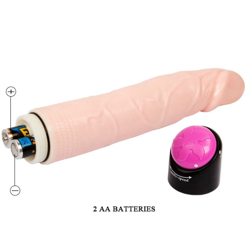 Baile - vibration et rotation sexuelles colorées 24 cm