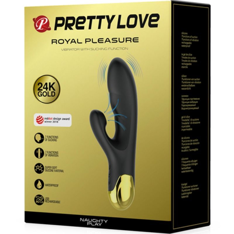 Pretty love - smart naughty play vibration et aspiration