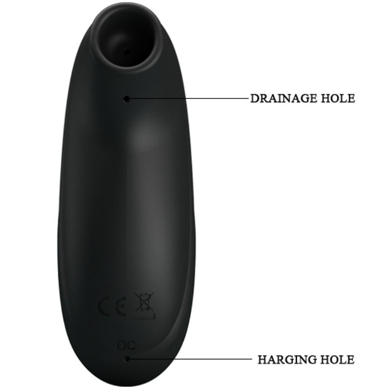 Stimulateur Clitoridien Smart Otis Noir - Pretty Love