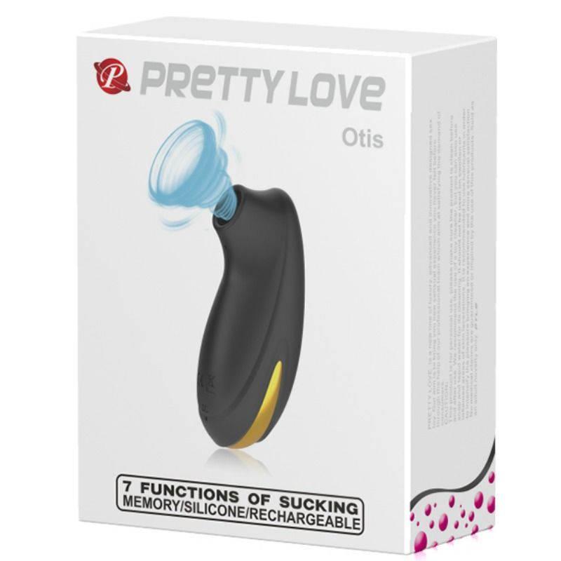 Stimulateur Clitoridien Smart Otis Noir - Pretty Love