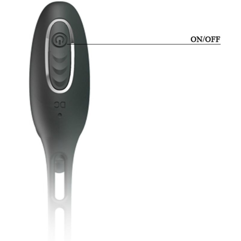 Pretty love - anneaux pénis avec plug vibrateur