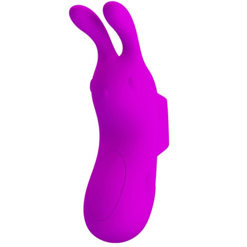 Pretty Love – Doigt Vibrant en Forme Lapin – Violet