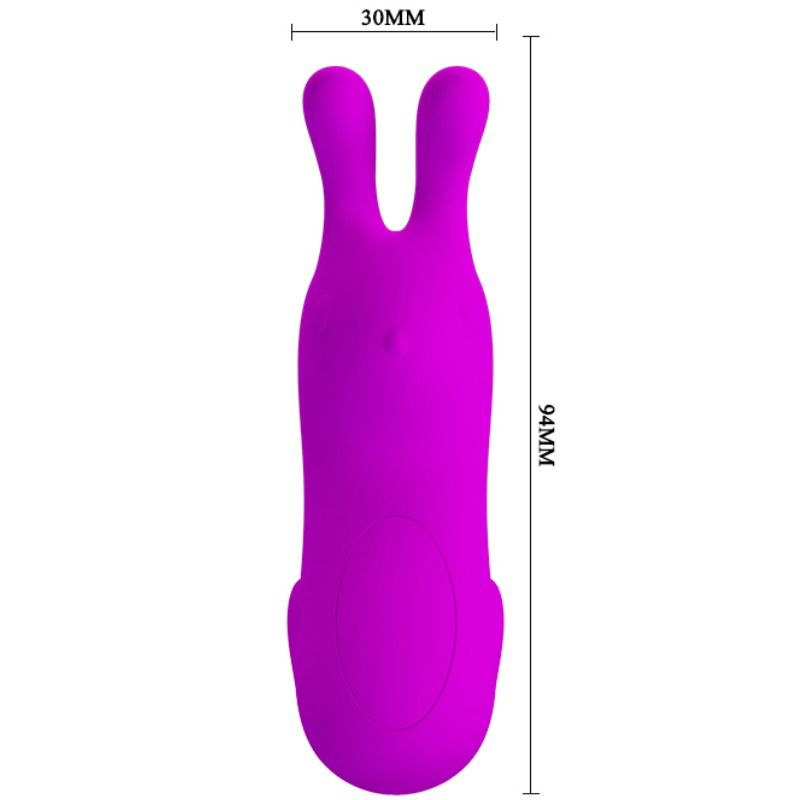 Pretty Love – Doigt Vibrant en Forme Lapin – Violet