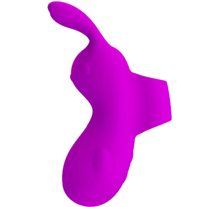 Pretty Love – Doigt Vibrant en Forme Lapin – Violet