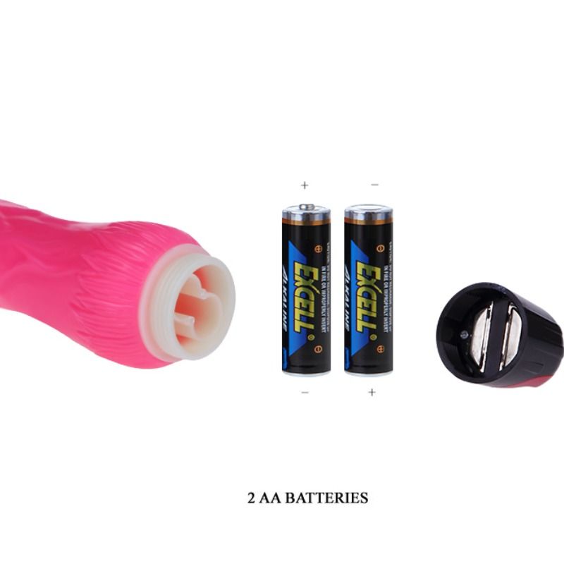 Baile - vibrateur daaply pleasure multivitesse rose