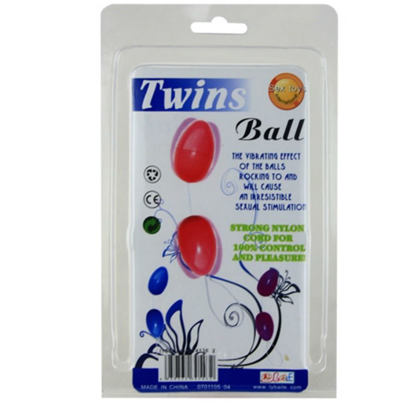 Baile - Boules Anales Twins ball - Violet