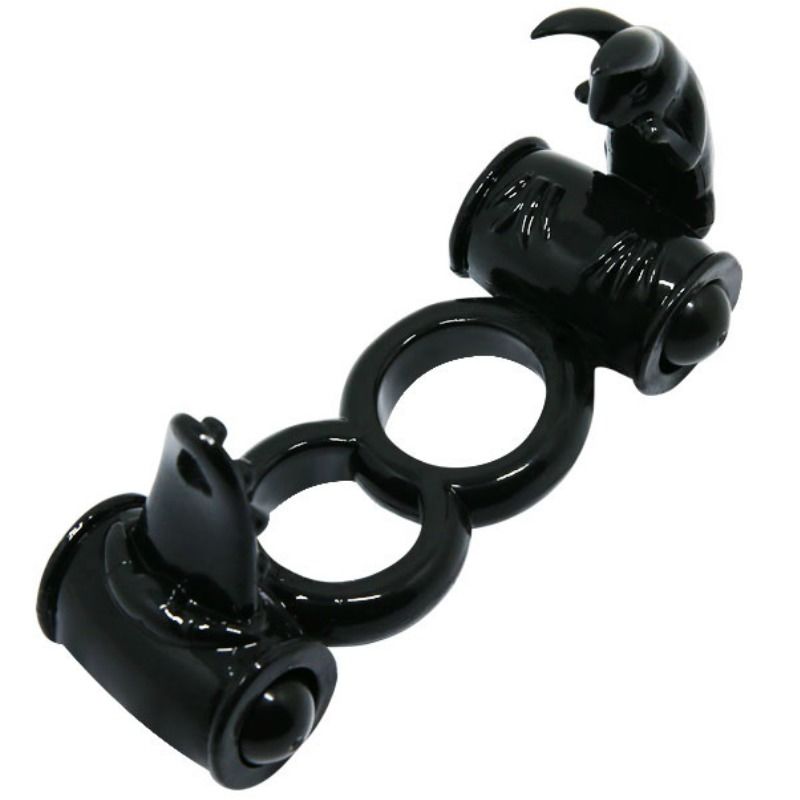 Baile - sweet ring double anneau avec double lapin