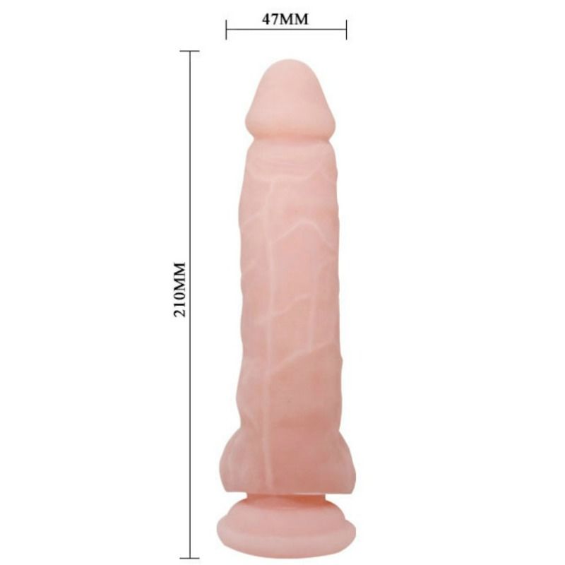 Baile - gode naturel super réaliste 21.5 cm