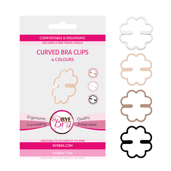 Byr Bra - Lot de 4 clips dos pour Soutien-Gorge