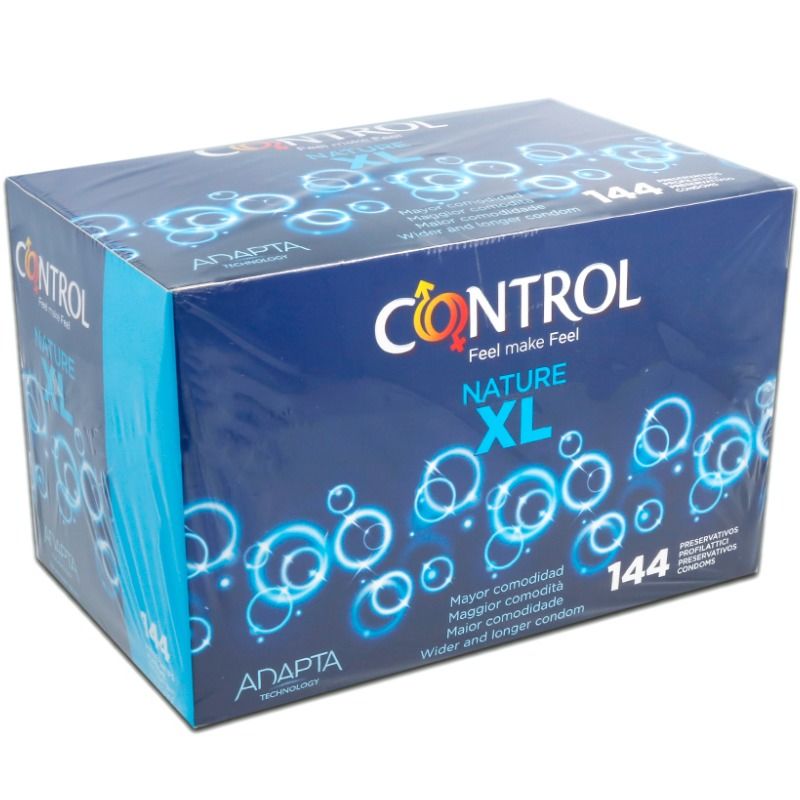 Control - Boite 144 préservatifs Naturel XL