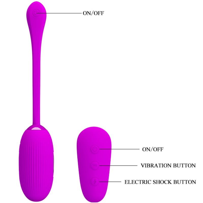 Pretty love - shock fun vibrant oeuf et electroshock
