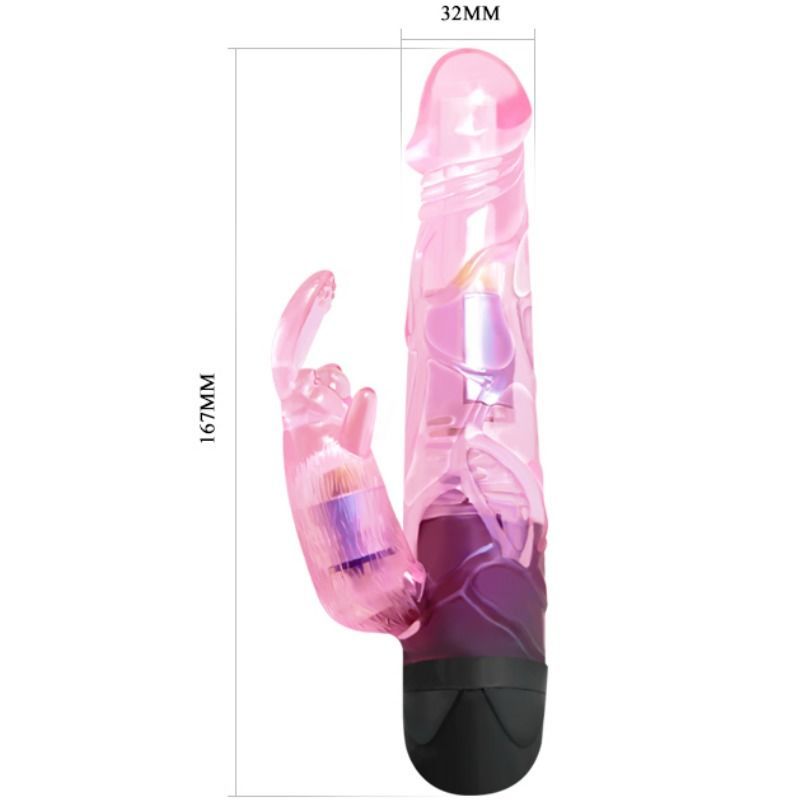 Baile - Vibromasseur Rabbit Multifonctions Lover - Rose
