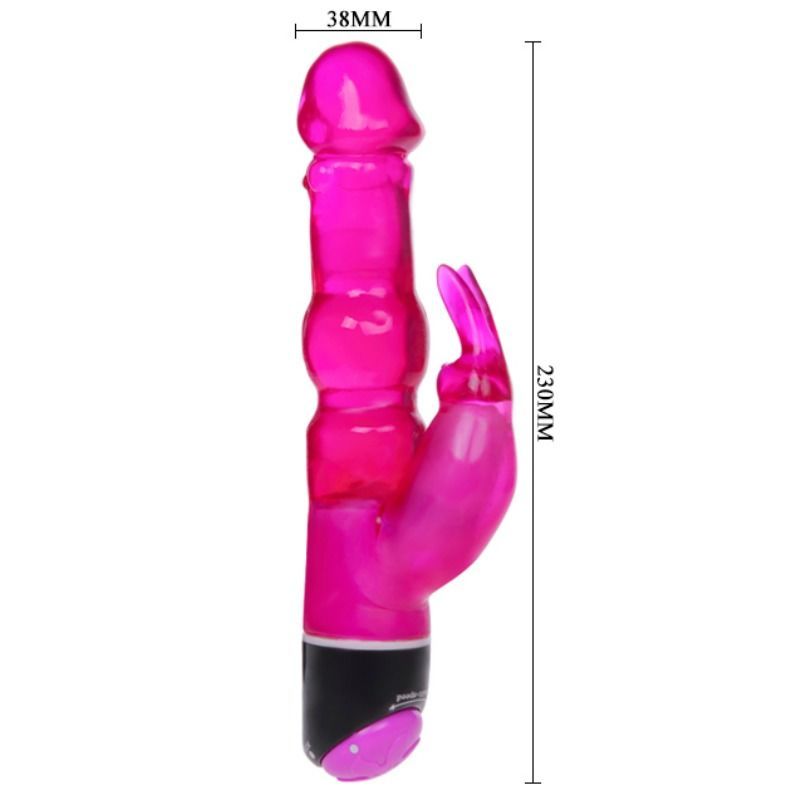 Baile - Vibromasseur Rabbit Multifonctions 23 cm - Violet