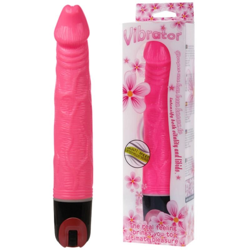 Baile - vibrateur de multivitesses 21.5 cm rose