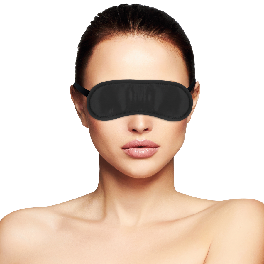 Darkness - masque noir droit