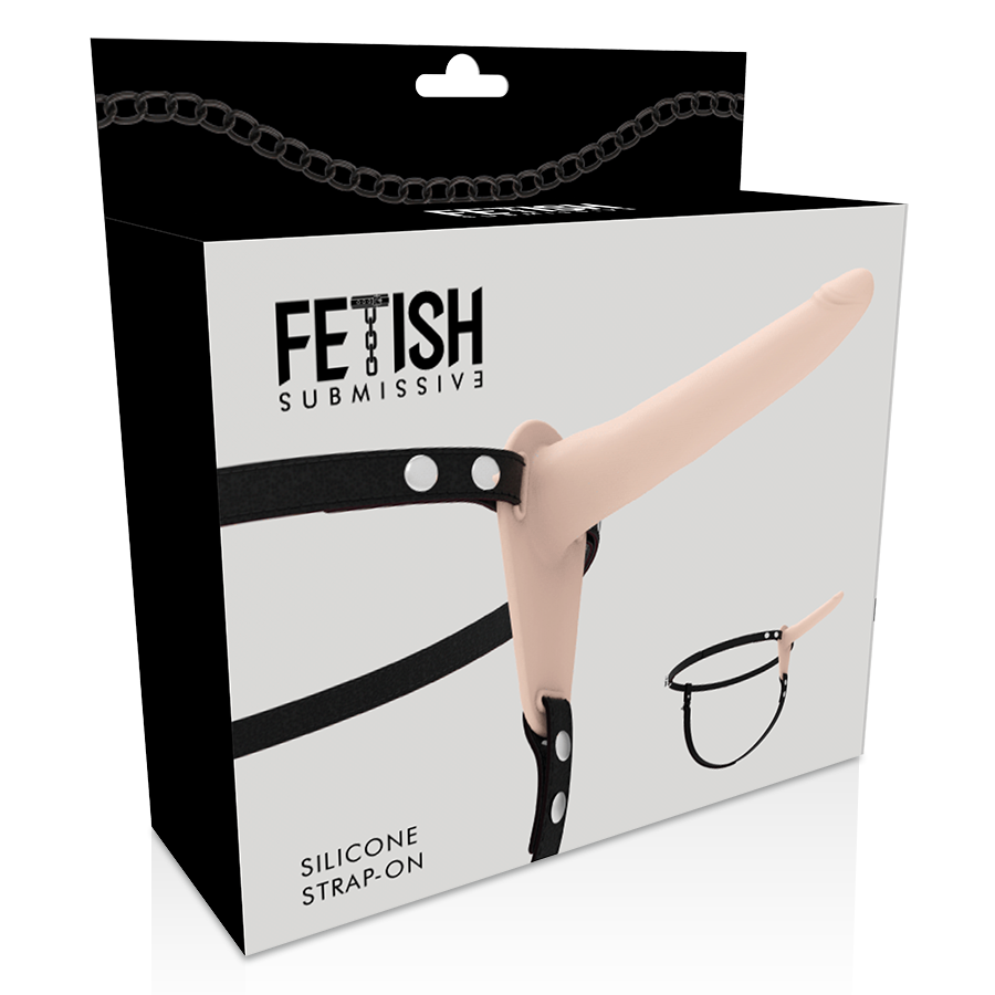 Fetish submissive harness - silicone chair 15 cm