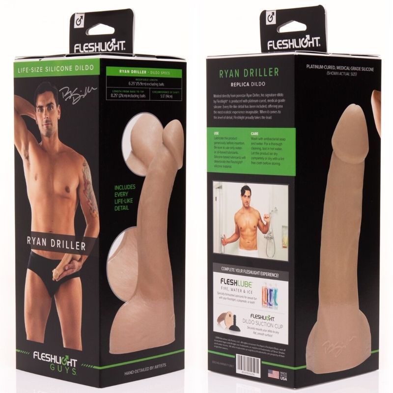 Fleshjack - Gode Ryan Driller - 21 cm
